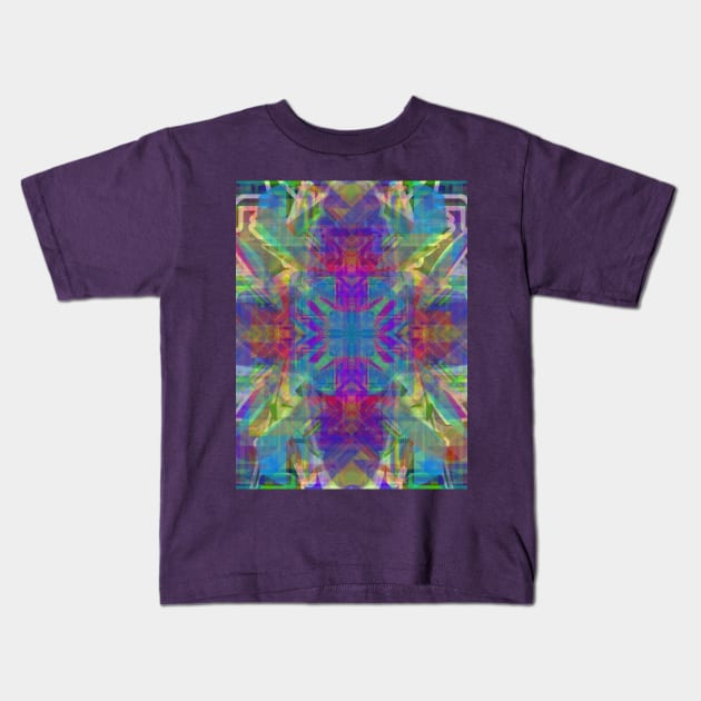 Purple pupils matrix bug Kids T-Shirt by SuperDudes Superstore